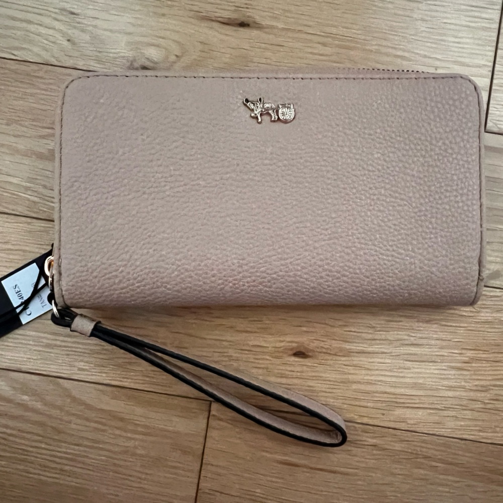 Mathew + Julian Beige Wallet